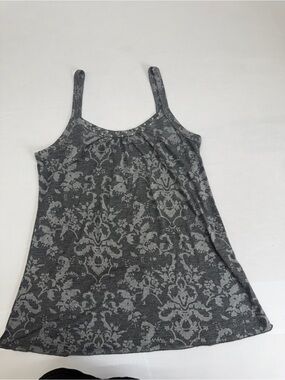 Stetson Gray Damask Print Camisole